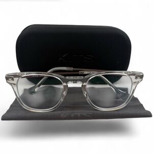 FRAMES ONLY-KITS JUNO G44A1S Eyeglasses 47•22•145 Kits glasses with case & cloth